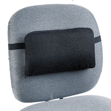 Master Caster® The Comfortmakers Deluxe Lumbar Support Cushion, Memory Foam, 12.5 X 2.5 X 7.5, Black freeshipping - TVN Wholesale